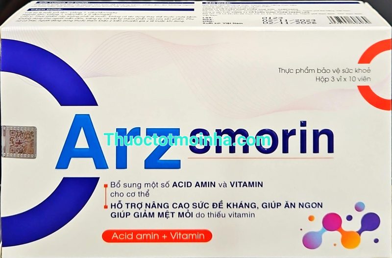 Arzsmorin-Bổ-sung-acid-amin-Vitamin