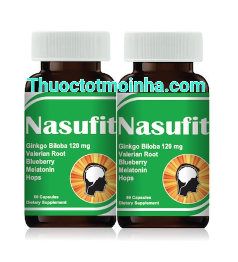 Nasufit - Giảm hoa mắt, chóng mặt, đau đầu